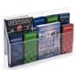 Acrylic Literature Holder, 4"/8.5"w, Wall or Tabletop, Adjustable Pockets - Clear