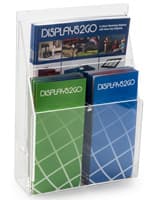 Clear Brochure Rack Holder