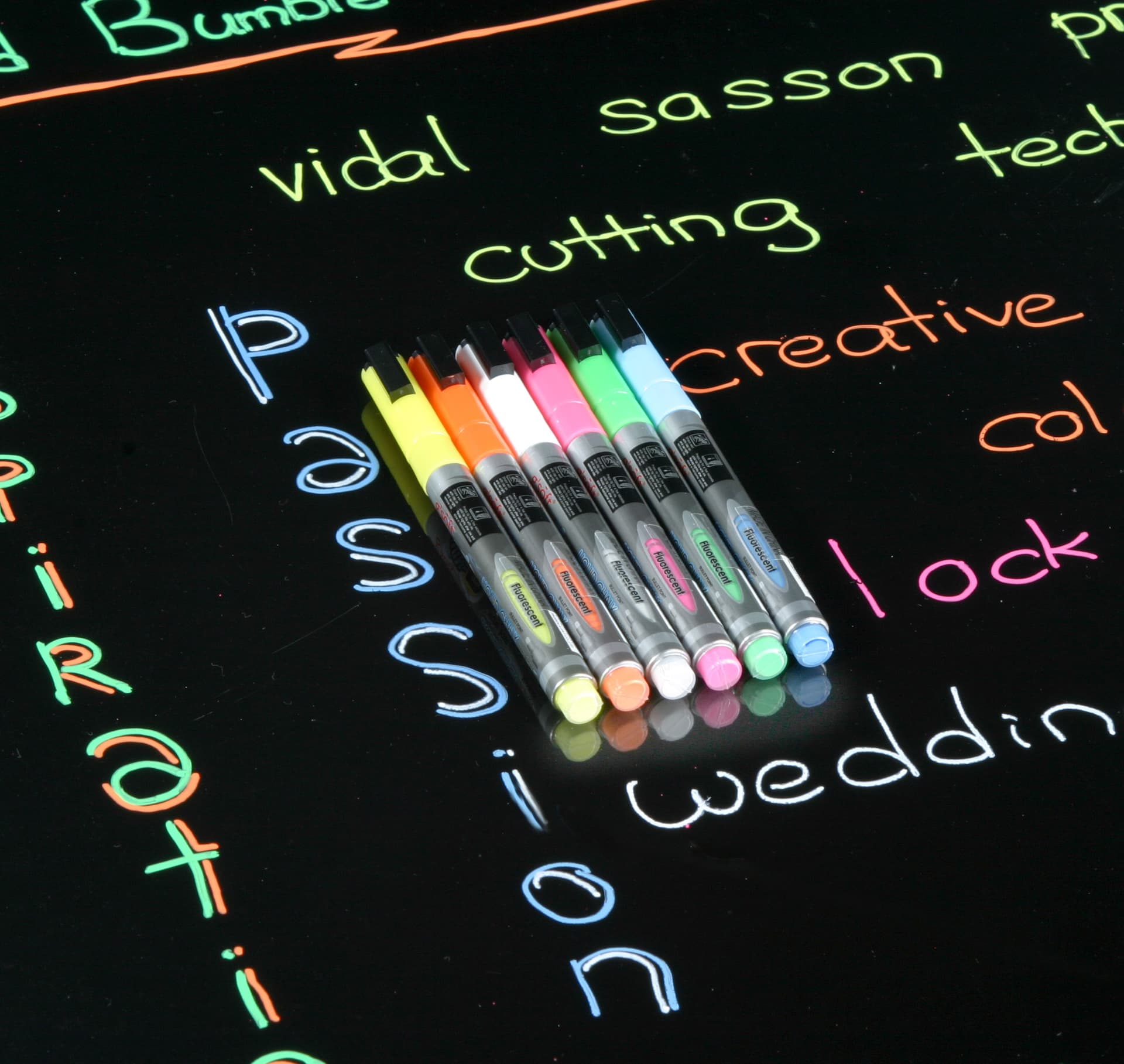 Neon Pens | Liquid Chalk for Wet Erase | Displays2Go