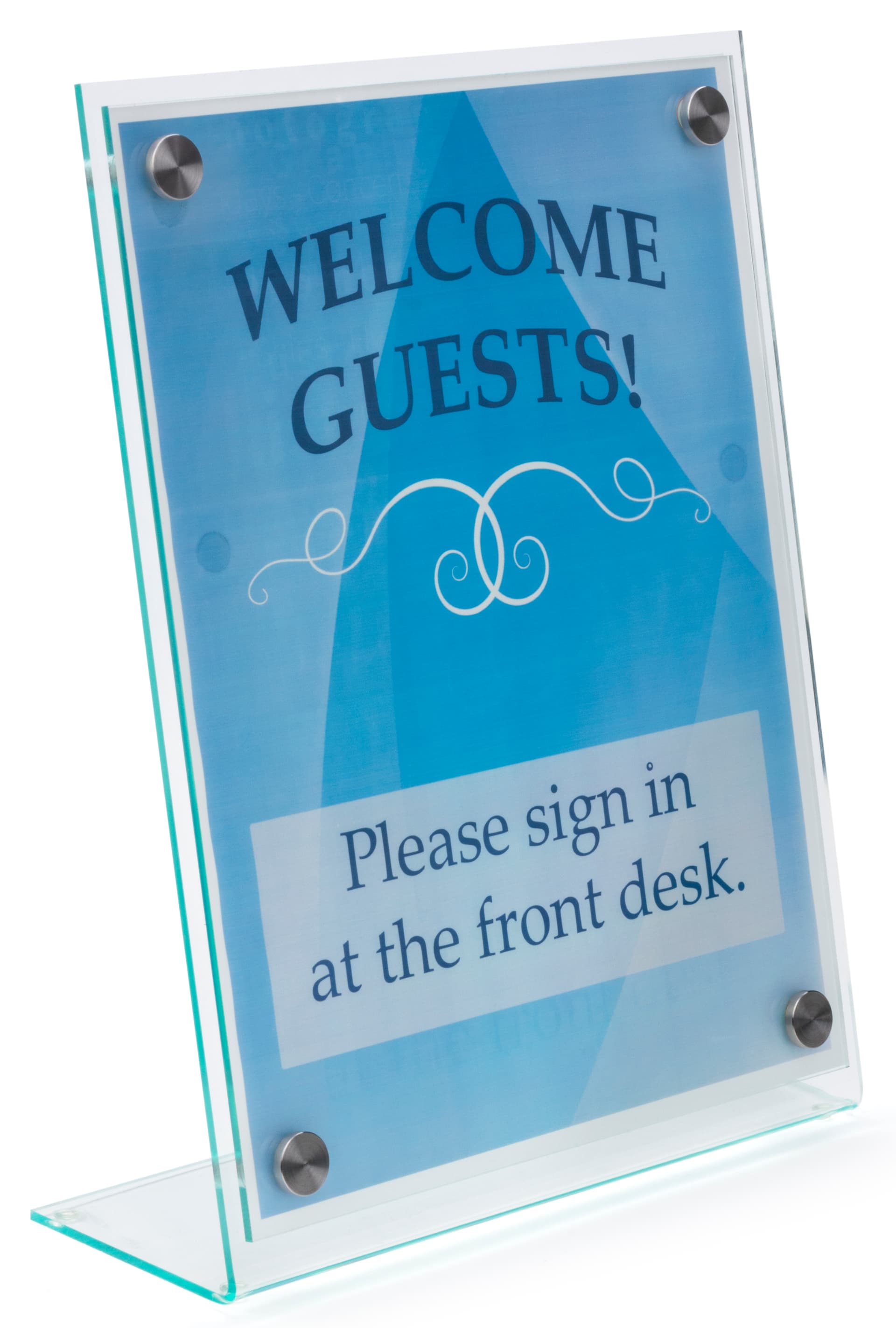 Green Edge Professional Acrylic Sign Holder
