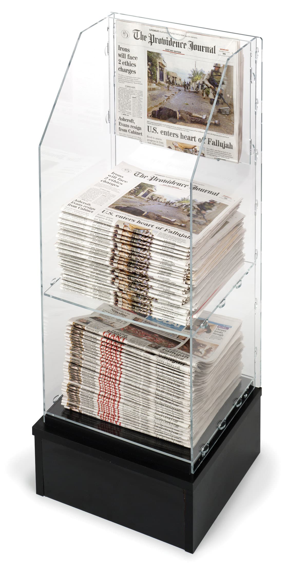 newspaper rack