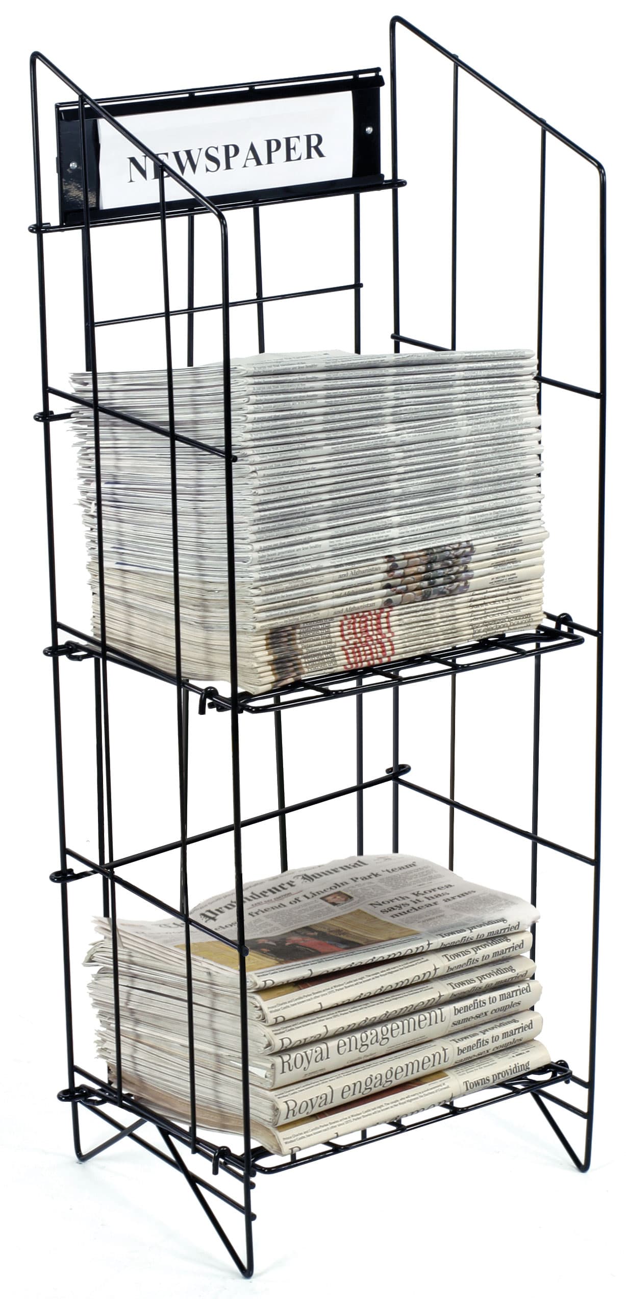 newspaper rack
