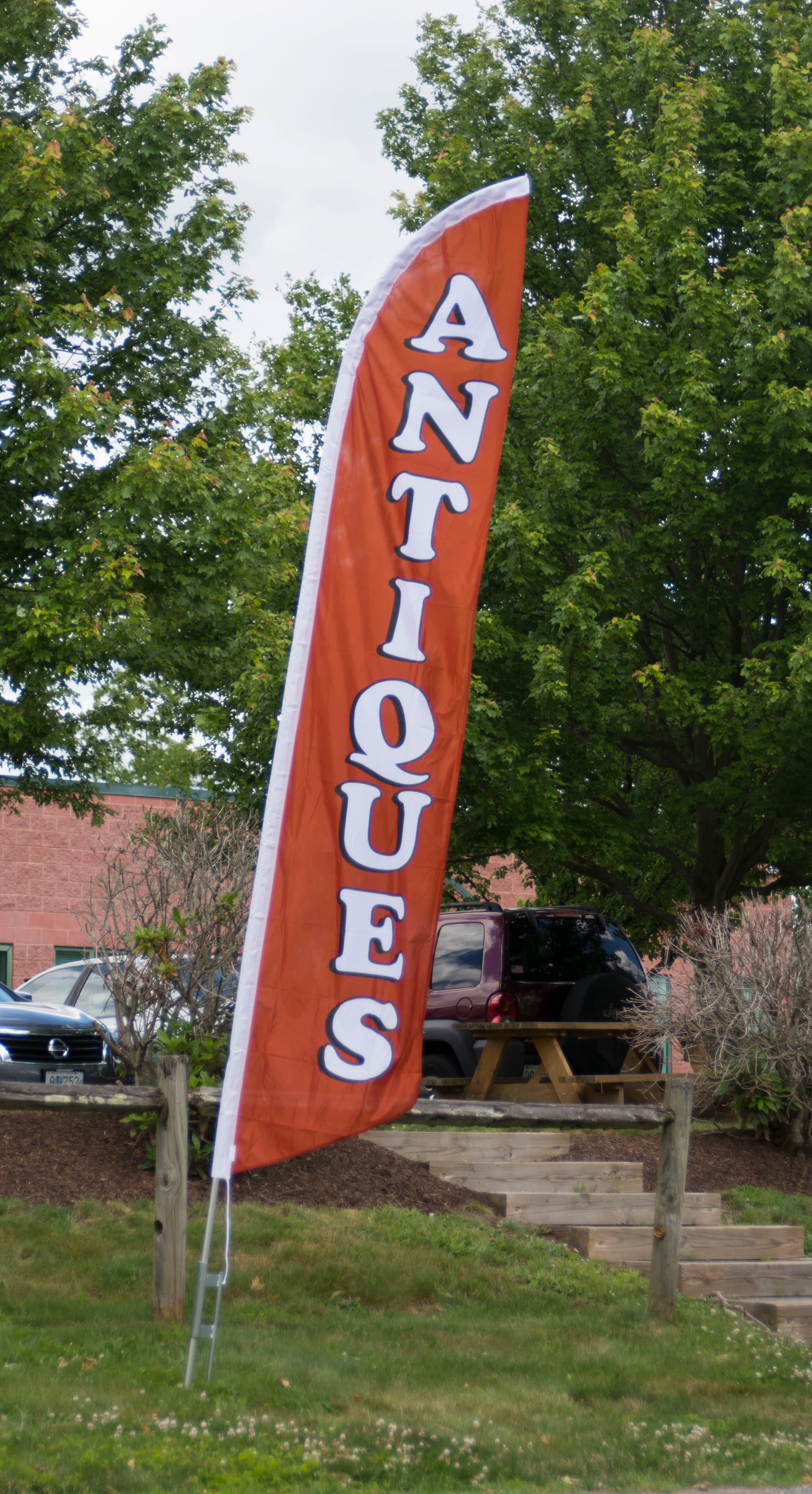 Antiques Flag | Polyester Banner | Displays2Go