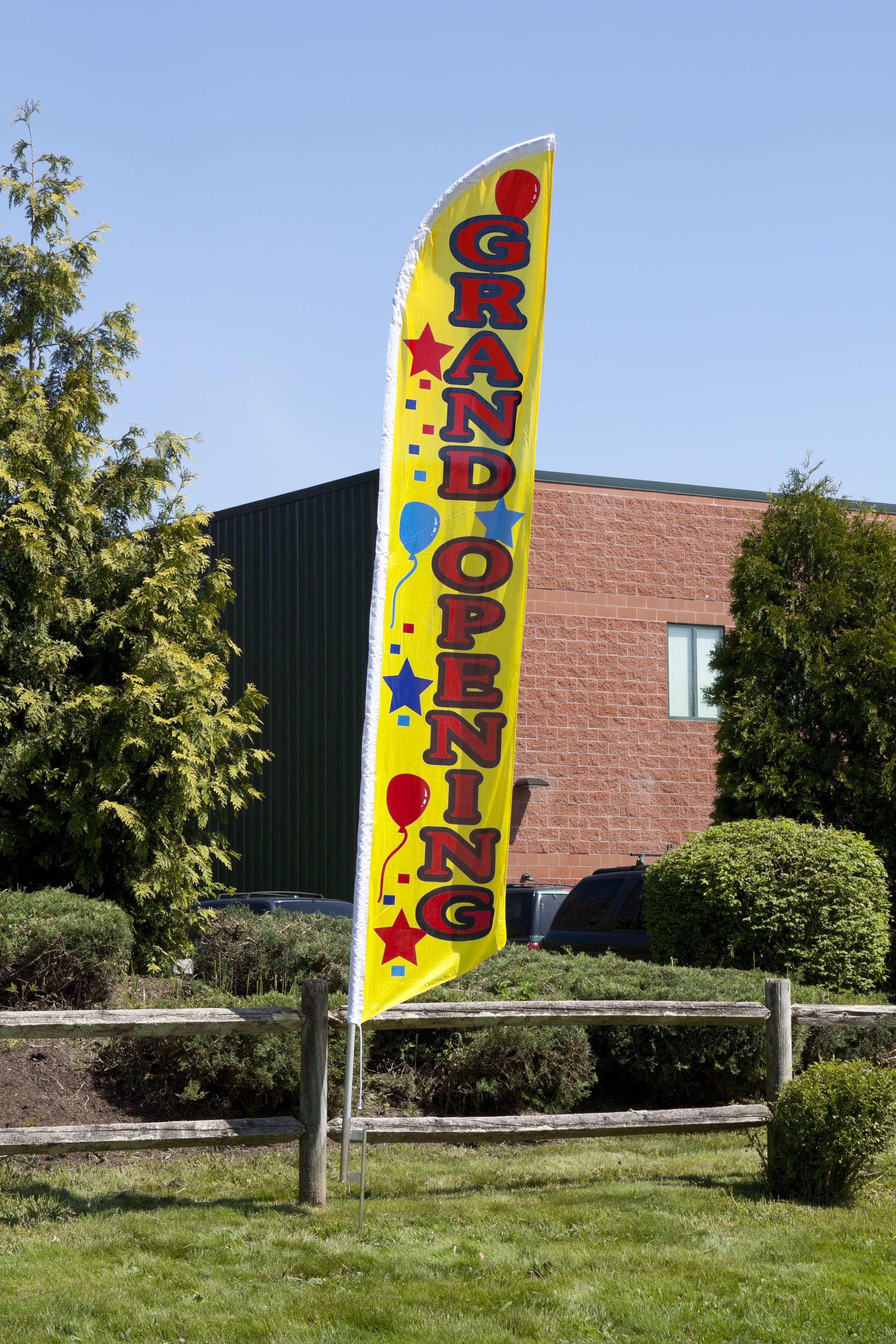 grand opening flags