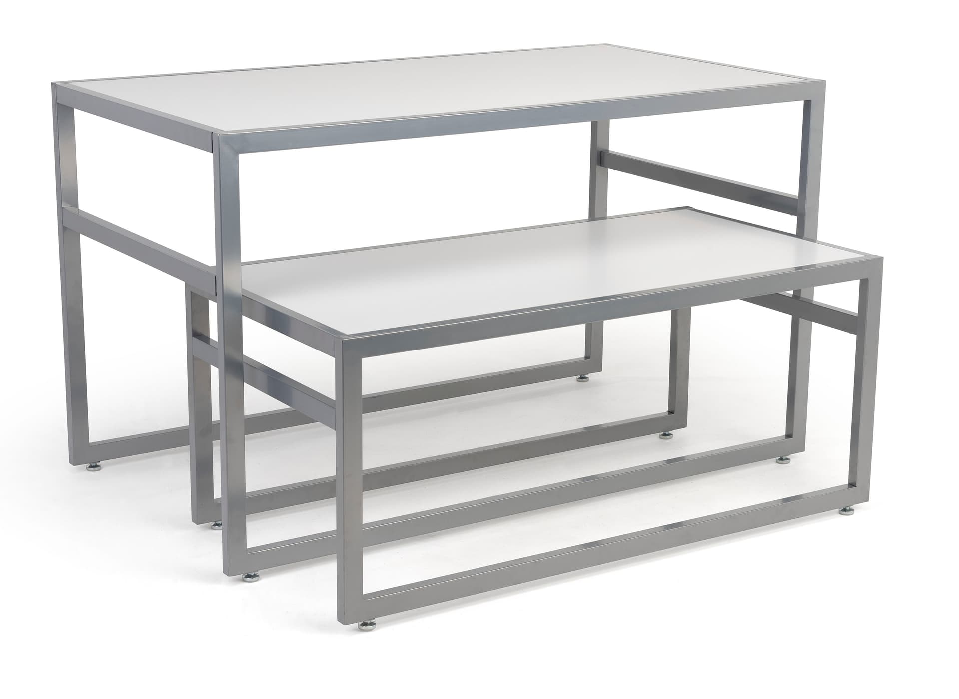 White Nesting Tables