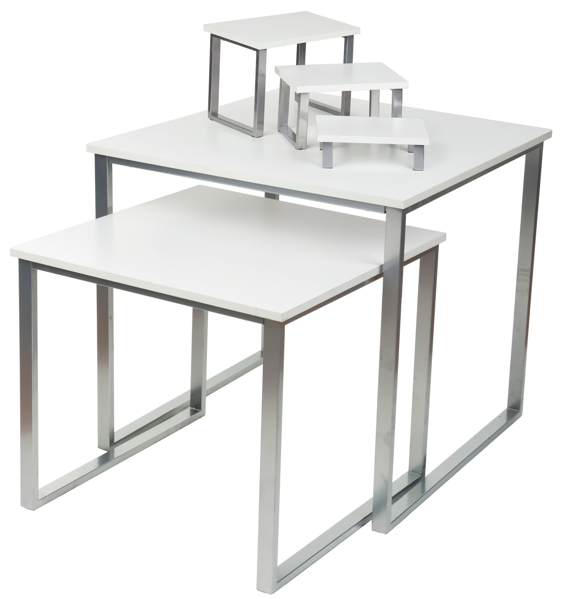 5 Piece Display Tables and Risers Set