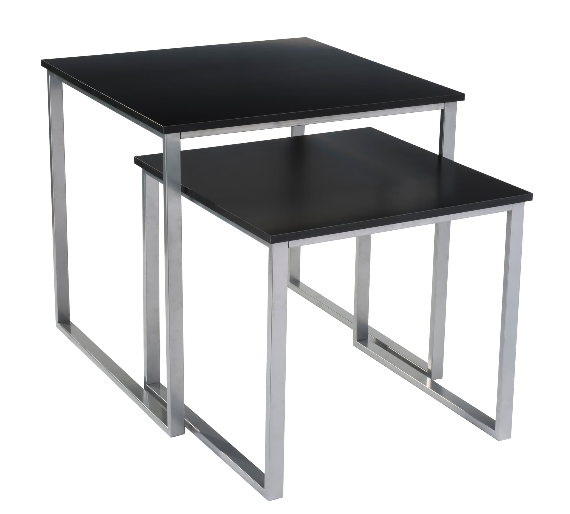 Contemporary Nesting Tables with Square Design