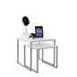 Nesting Tables, Square, Set of 2 - White