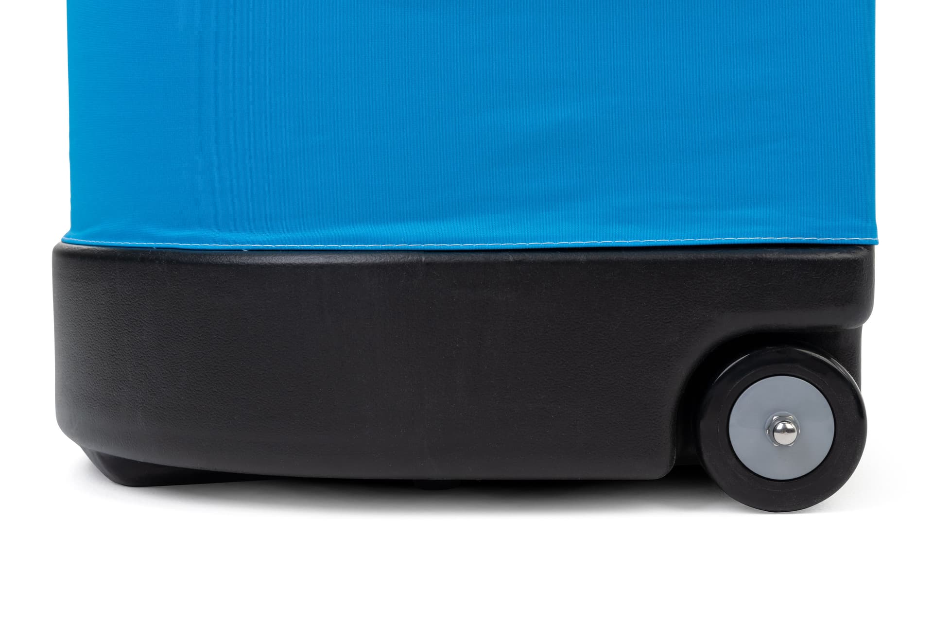 case to counter conversion kit with smooth gliding wheels to allow fast movement 