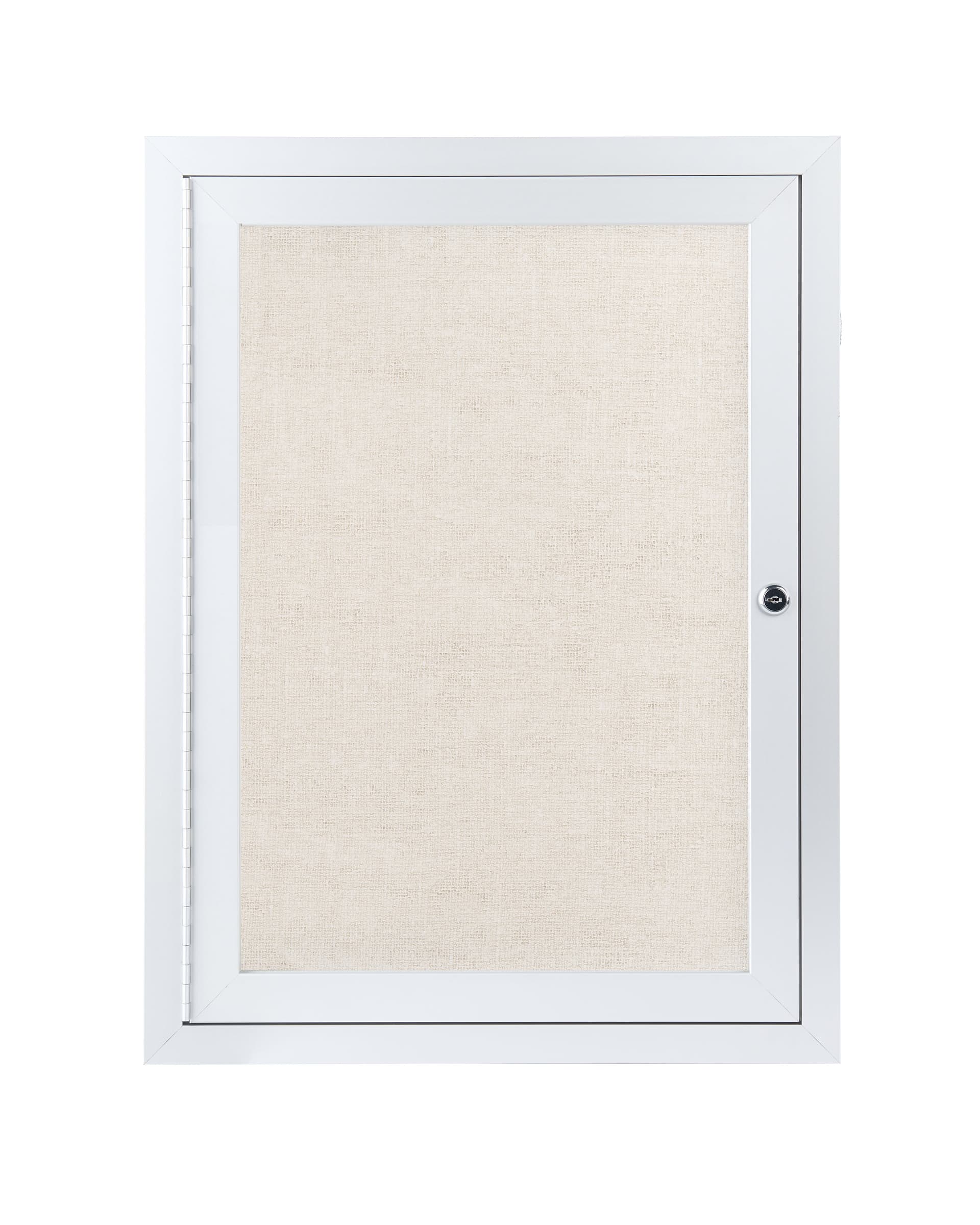 locking outdoor enclosed bulletin boards with protected display space