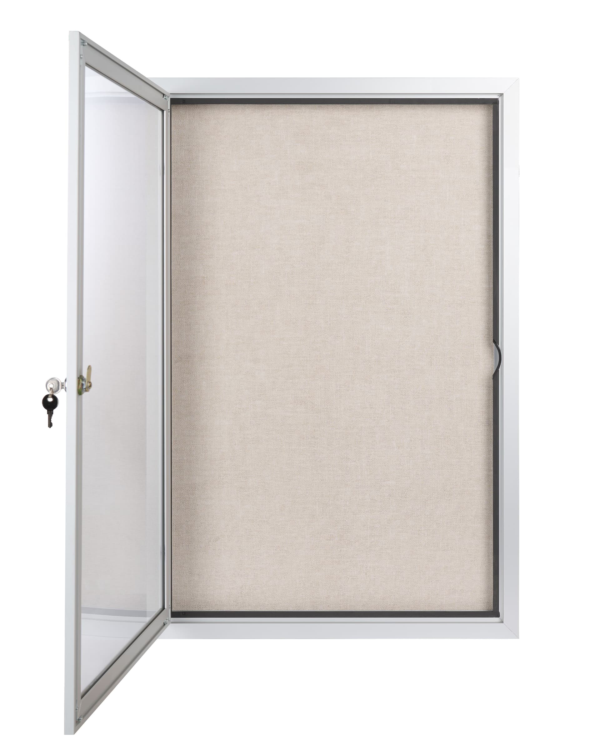 wall-mounted outdoor enclosed bulletin boards cabinet