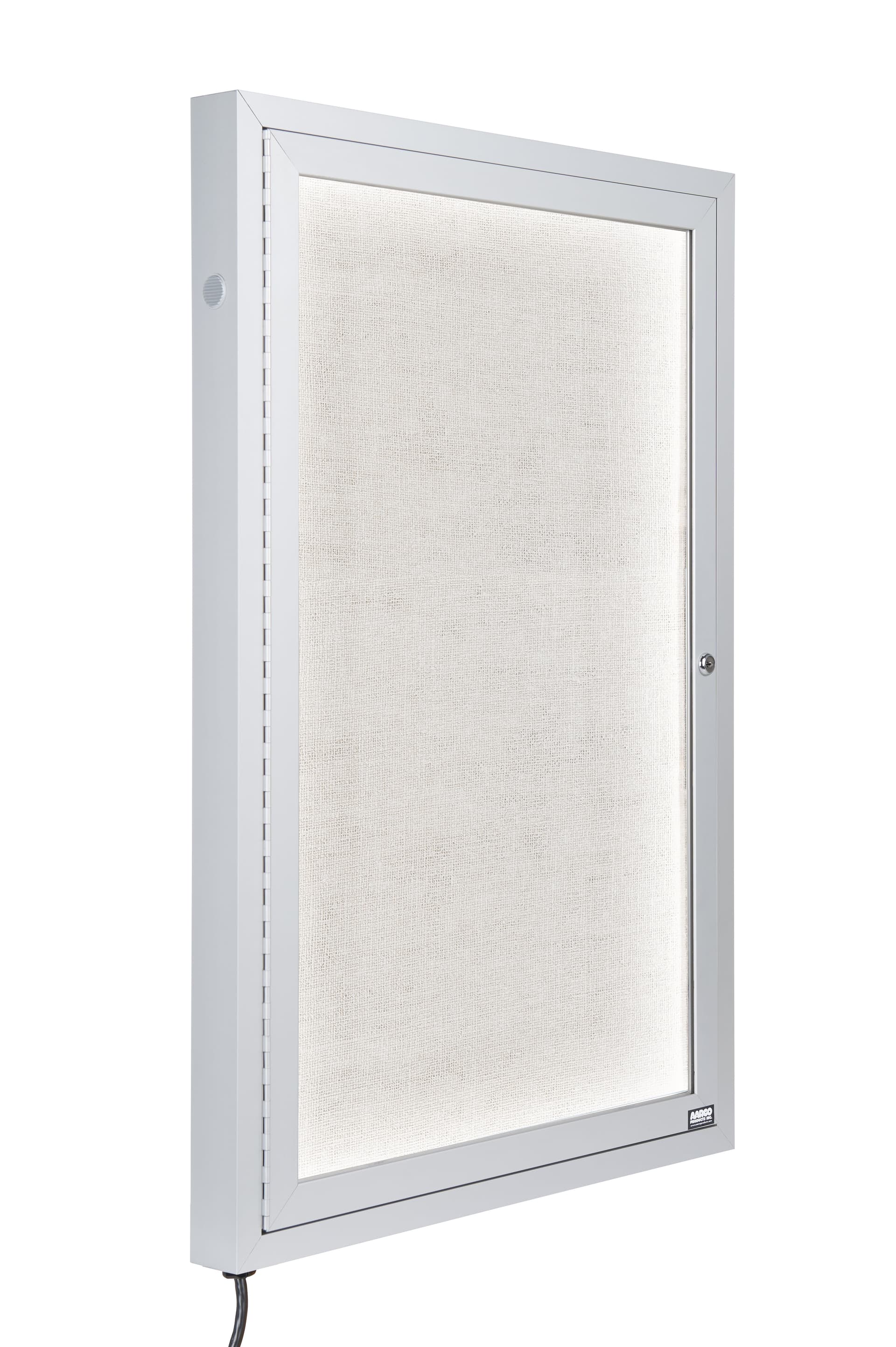 outdoor bulletin board cases with enclosed locking design