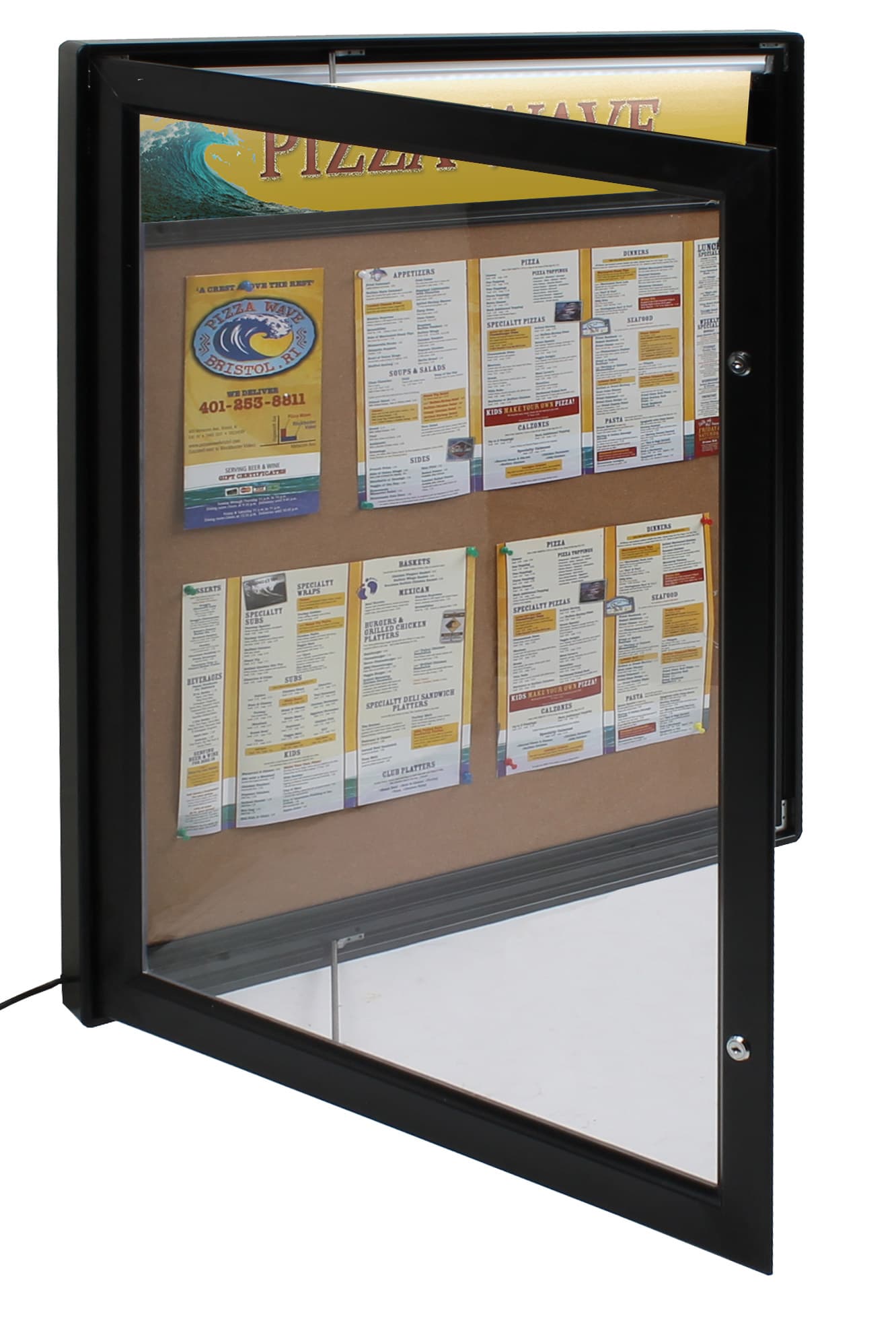 Outdoor Menu Cabinet