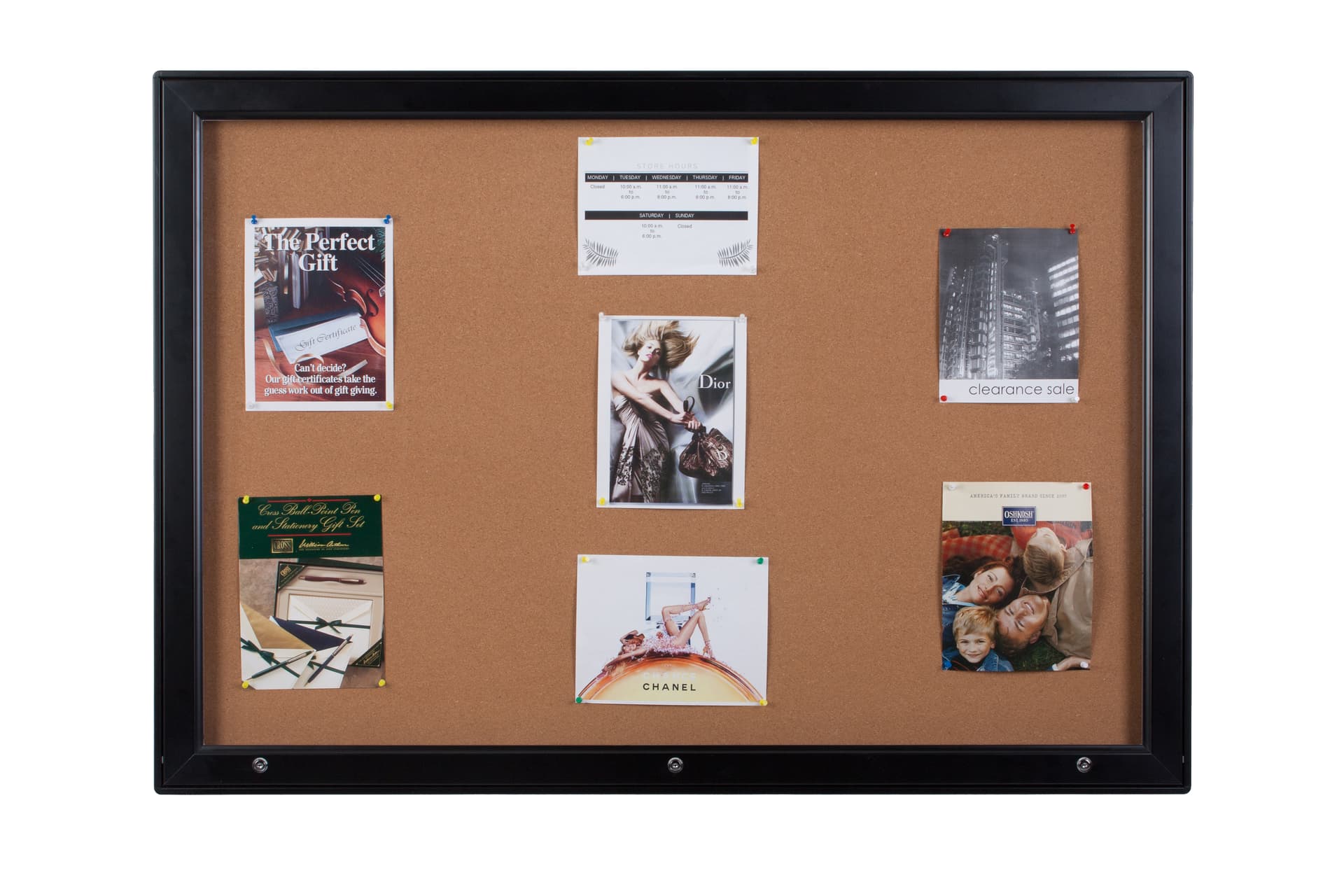 Enclosed Bulletin Board Cabinet