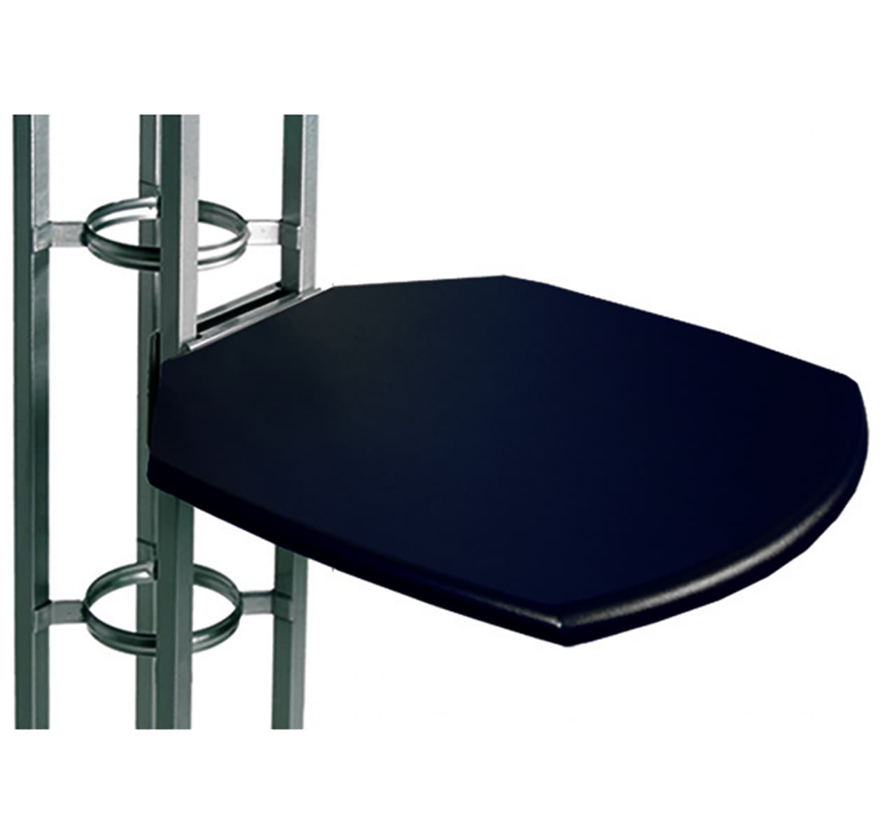 Orbus Truss Displays Orbital Express tabletop attachment with tool-free attachment