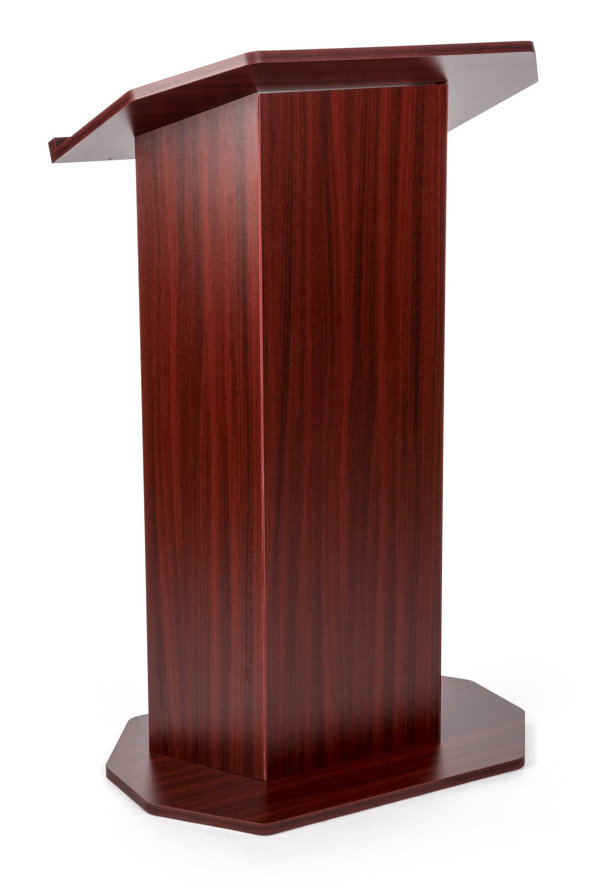 Wood affordable lectern for trade shows