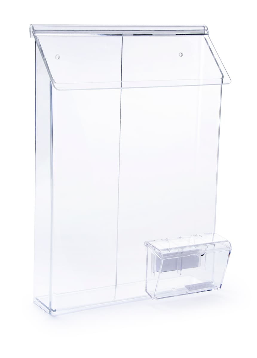 Acrylic Outdoor Literature Dispenser