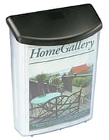 outdoor brochure holder