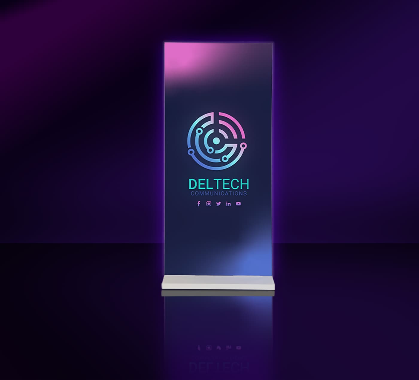 Replacement graphic for OPLEDBOXDS SEG lightbox for tradeshows