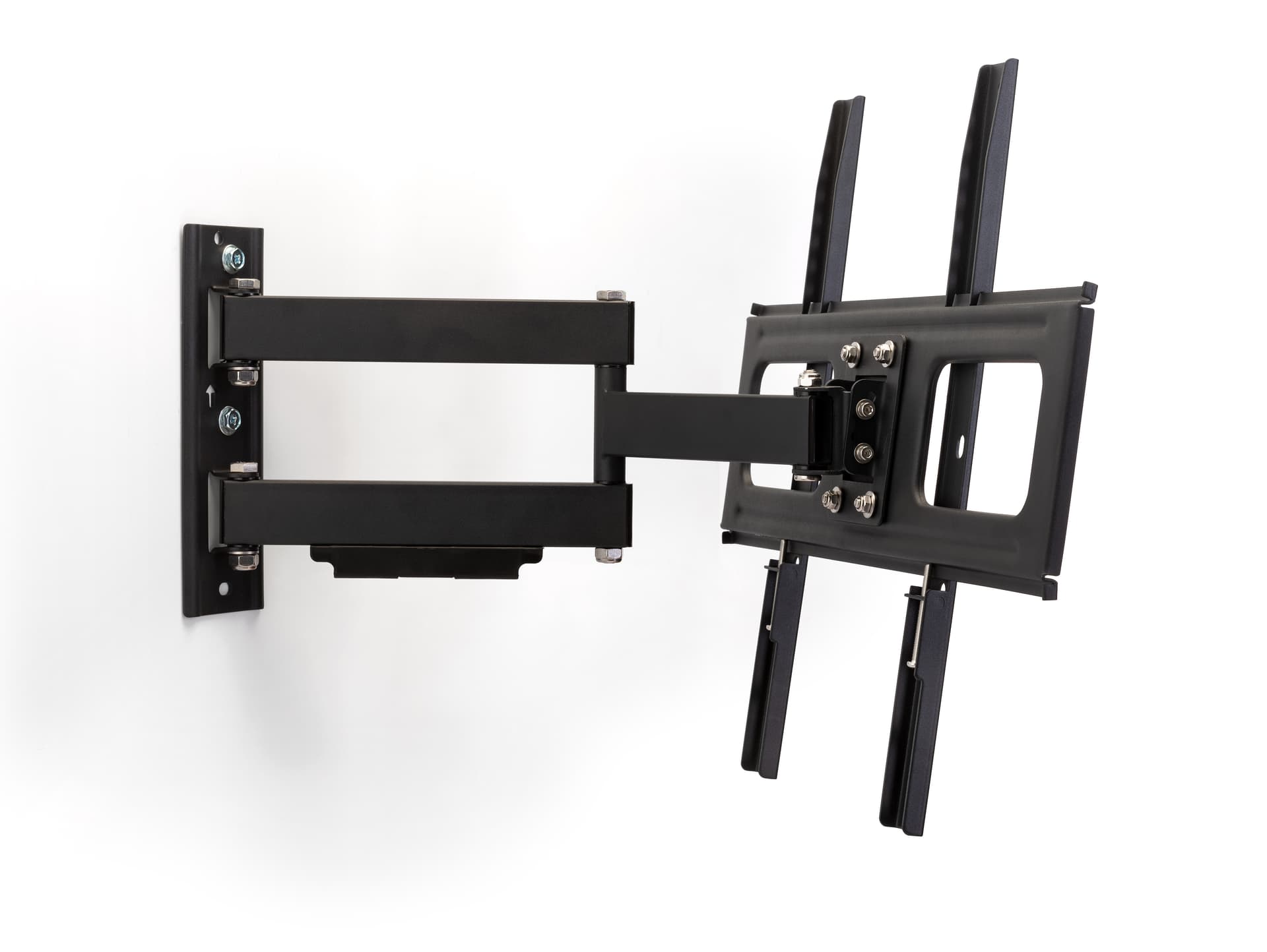 Outdoor TV wall bracket in texture black