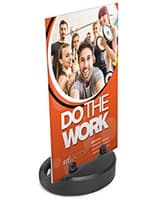 Outdoor Waterbase Pavement Sign with Custom Graphics 