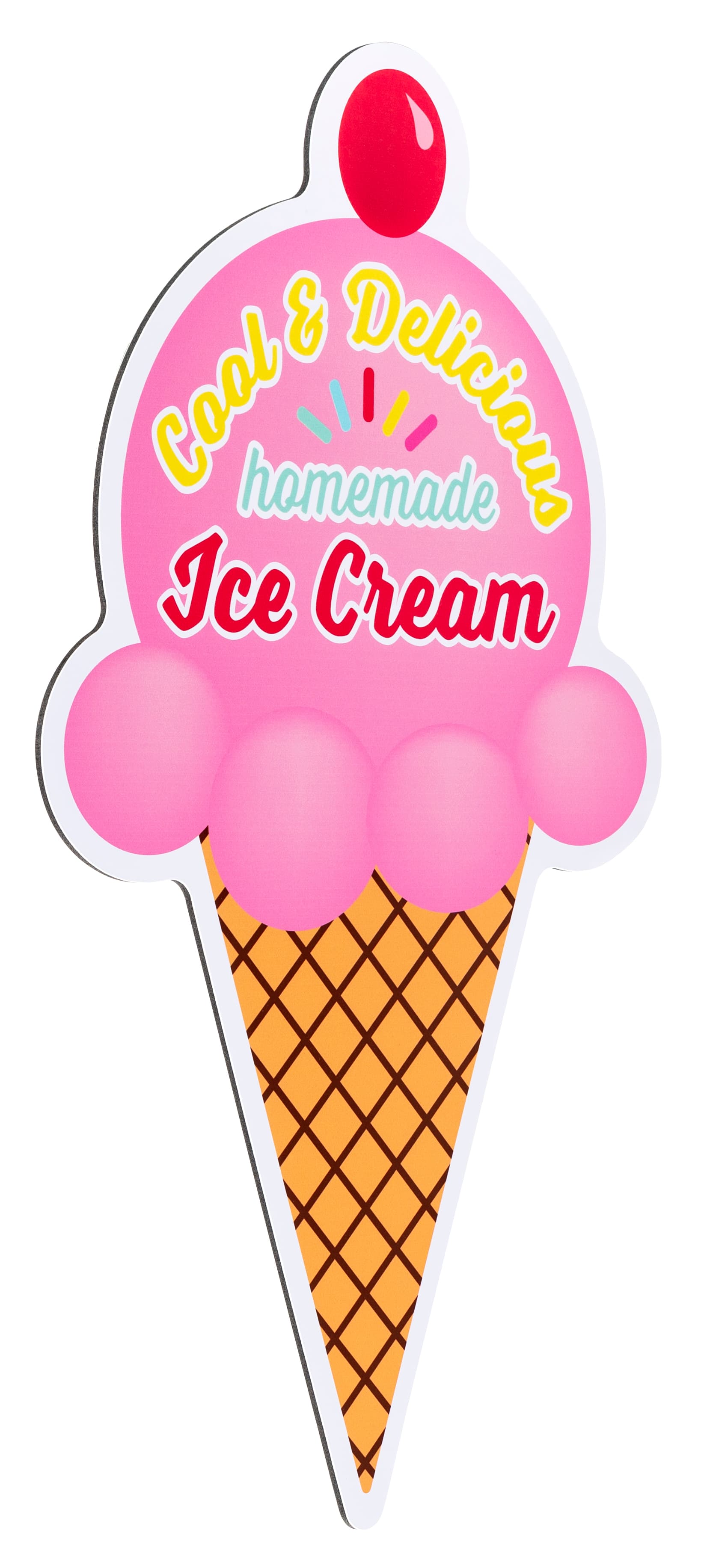 24 x 48 custom shaped wall mounted signage with contour cut design 