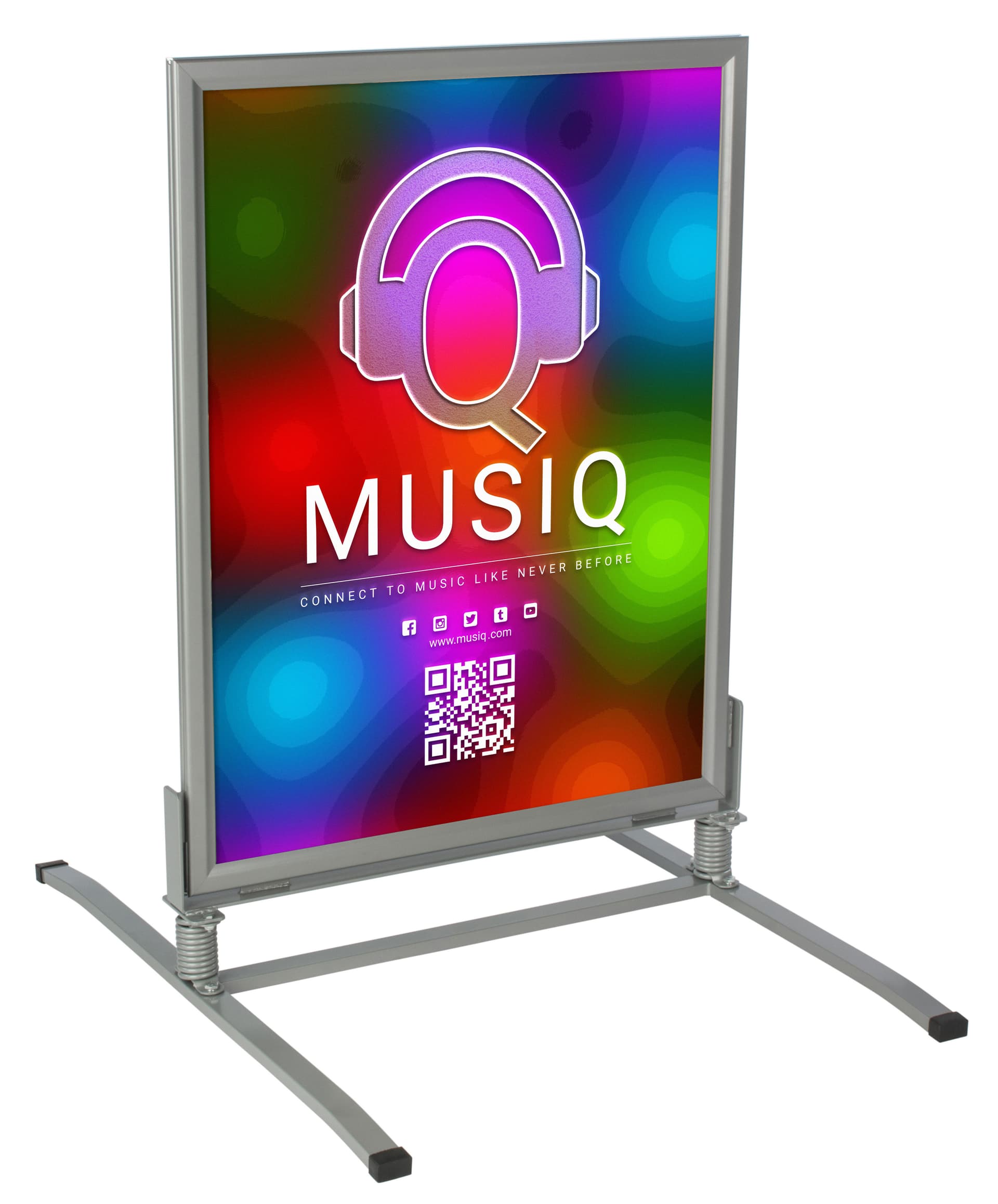 Double Sided Weatherproof Sandwich Board for 30"X40" Signs