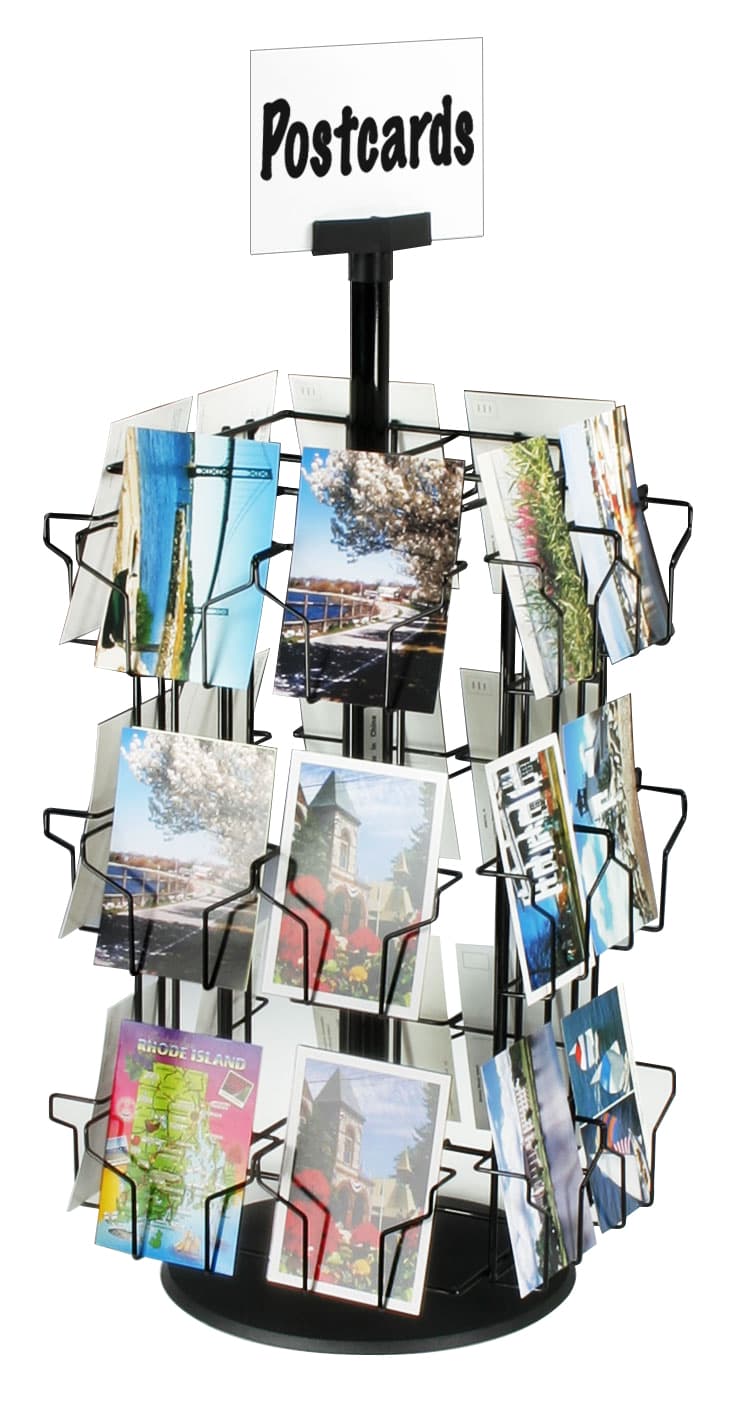 Post Card Stand 24 Pockets