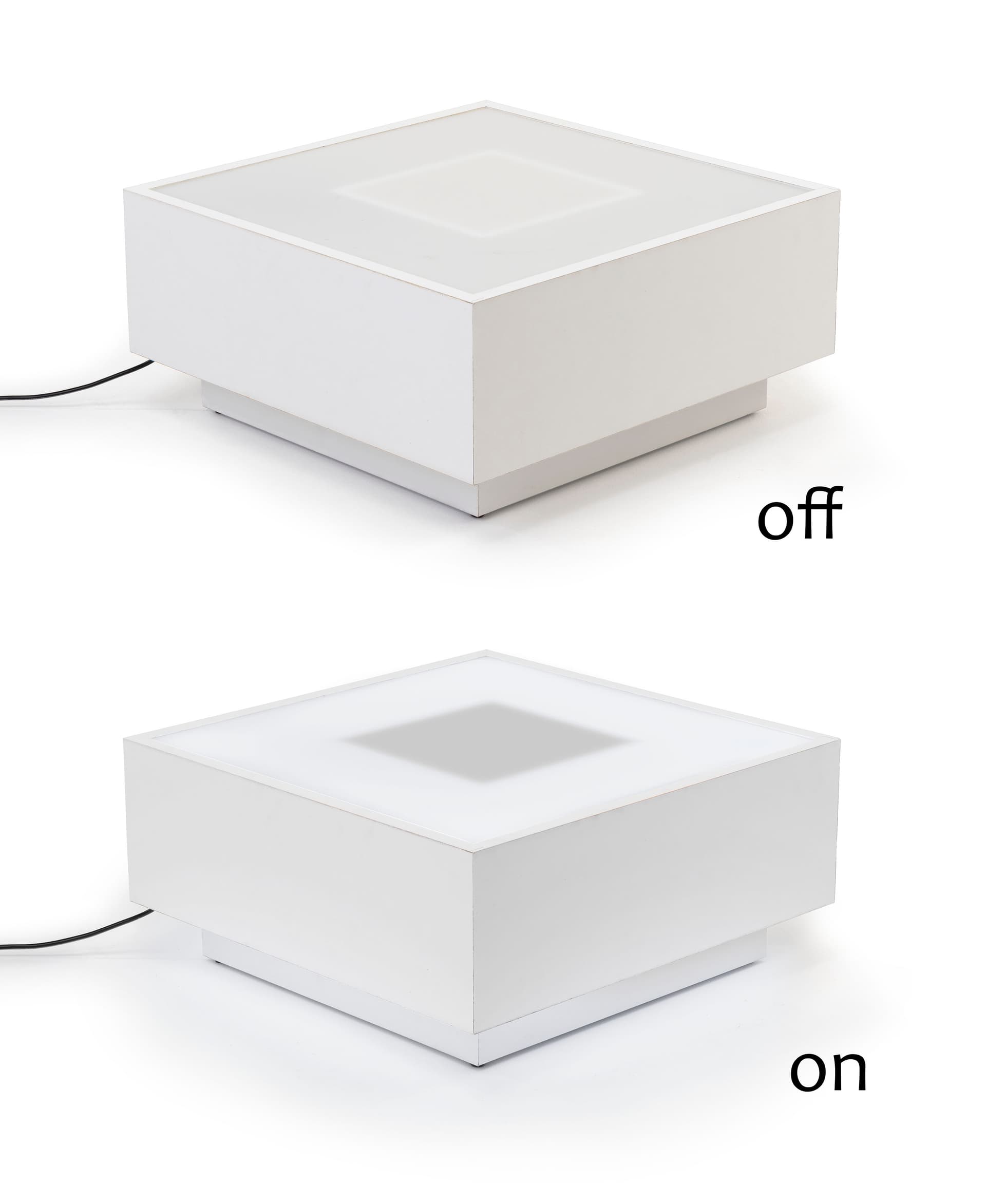 Retail Mannequin Lighted Riser Platform | Multicolor LED Base | Displays2Go