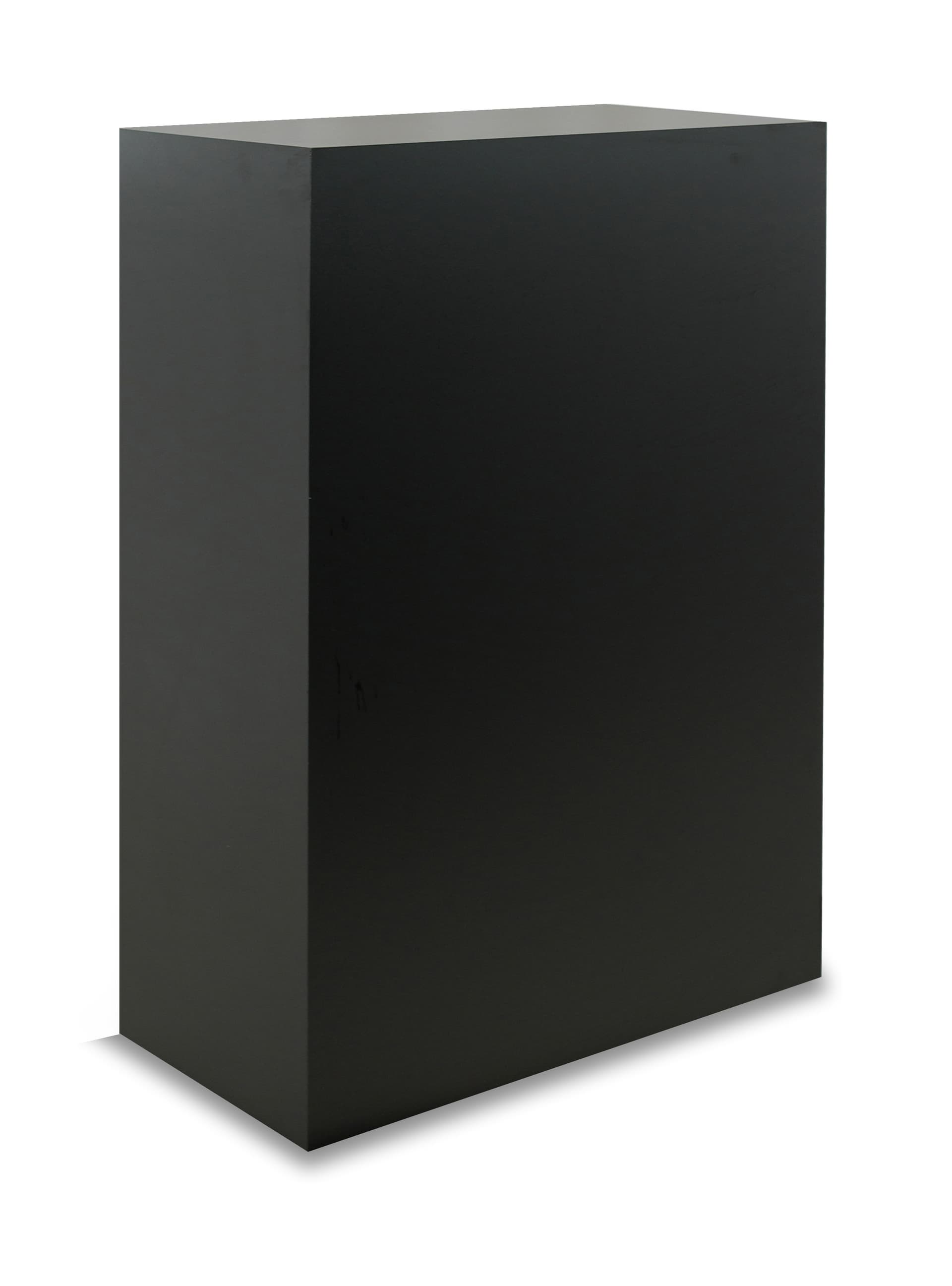 Retail display pedestal with a height of 36 inches