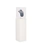  White Display Pedestal for Floor, Lift Off Acrylic Topper, 3 Sizes - White