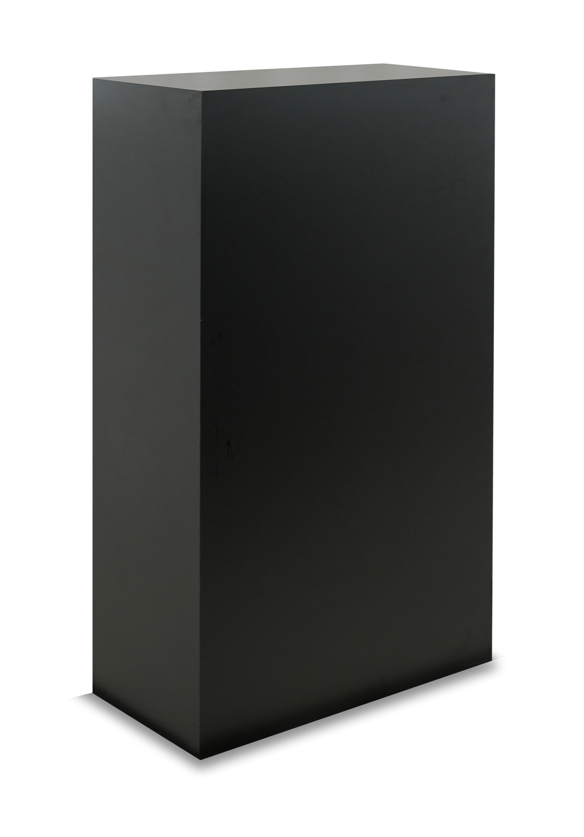 Retail display pedestal with a height of 42 inches