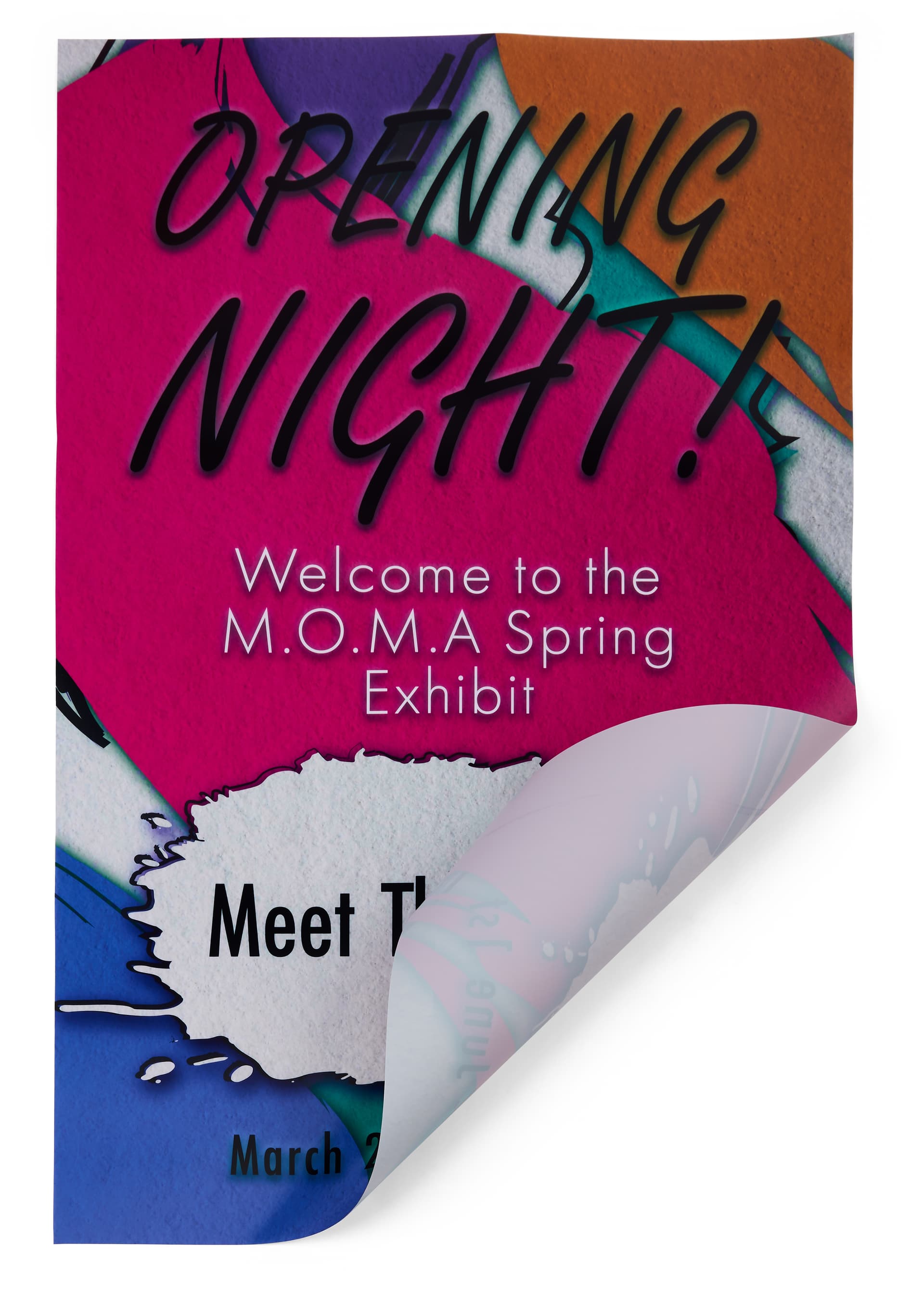 Backlit Poster with numerous sizes
