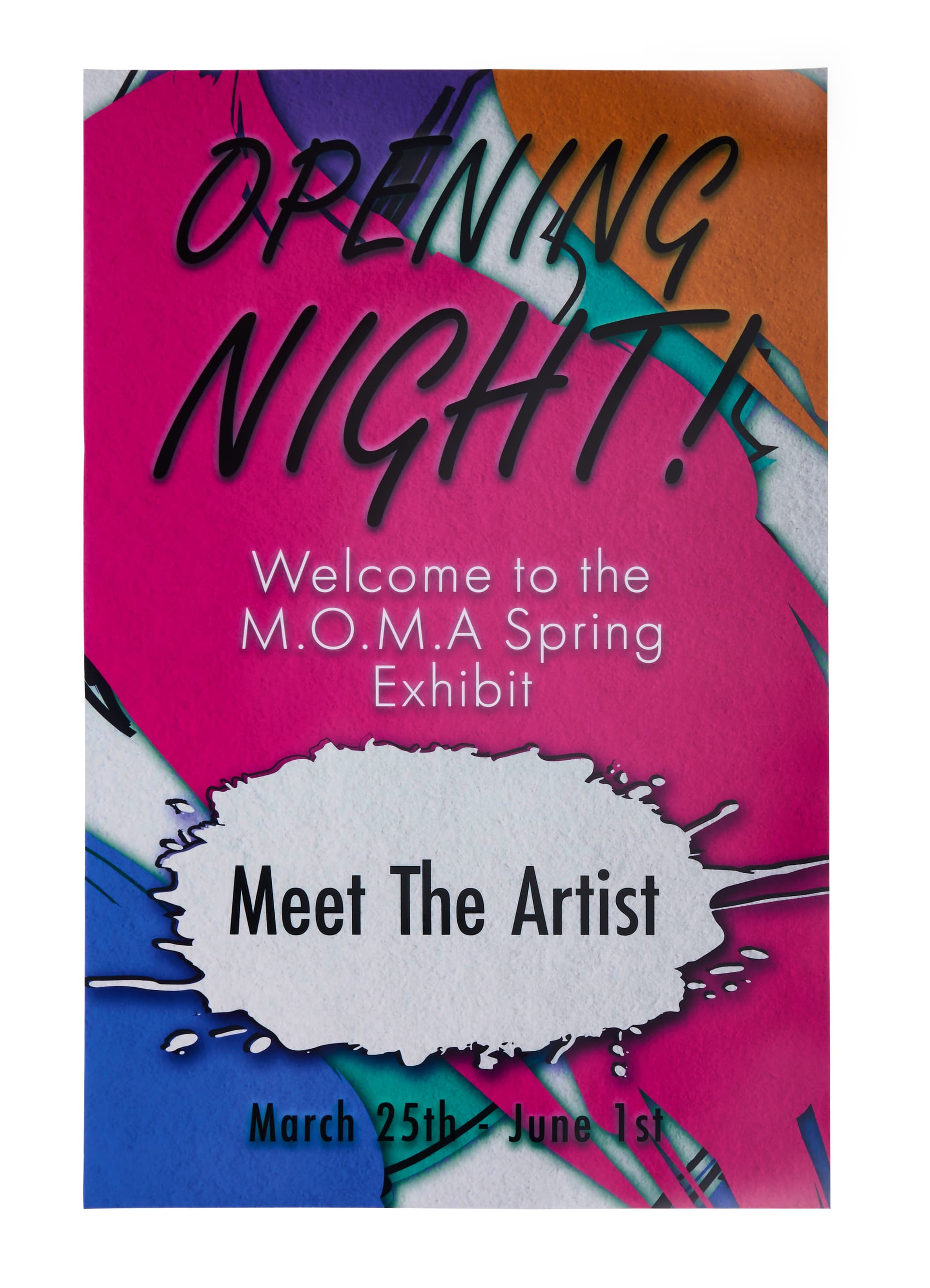 Backlit Poster with 27" x 41" layout