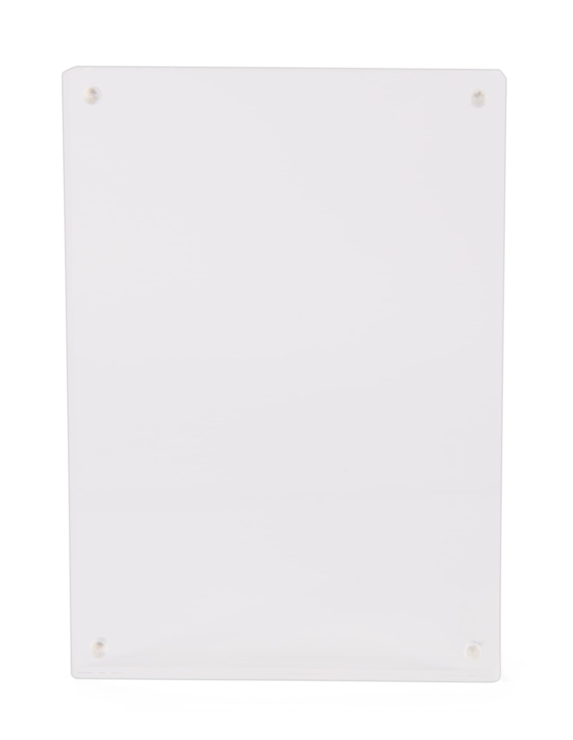Recycled Magnetic Acrylic Frame with Magnetic Clips