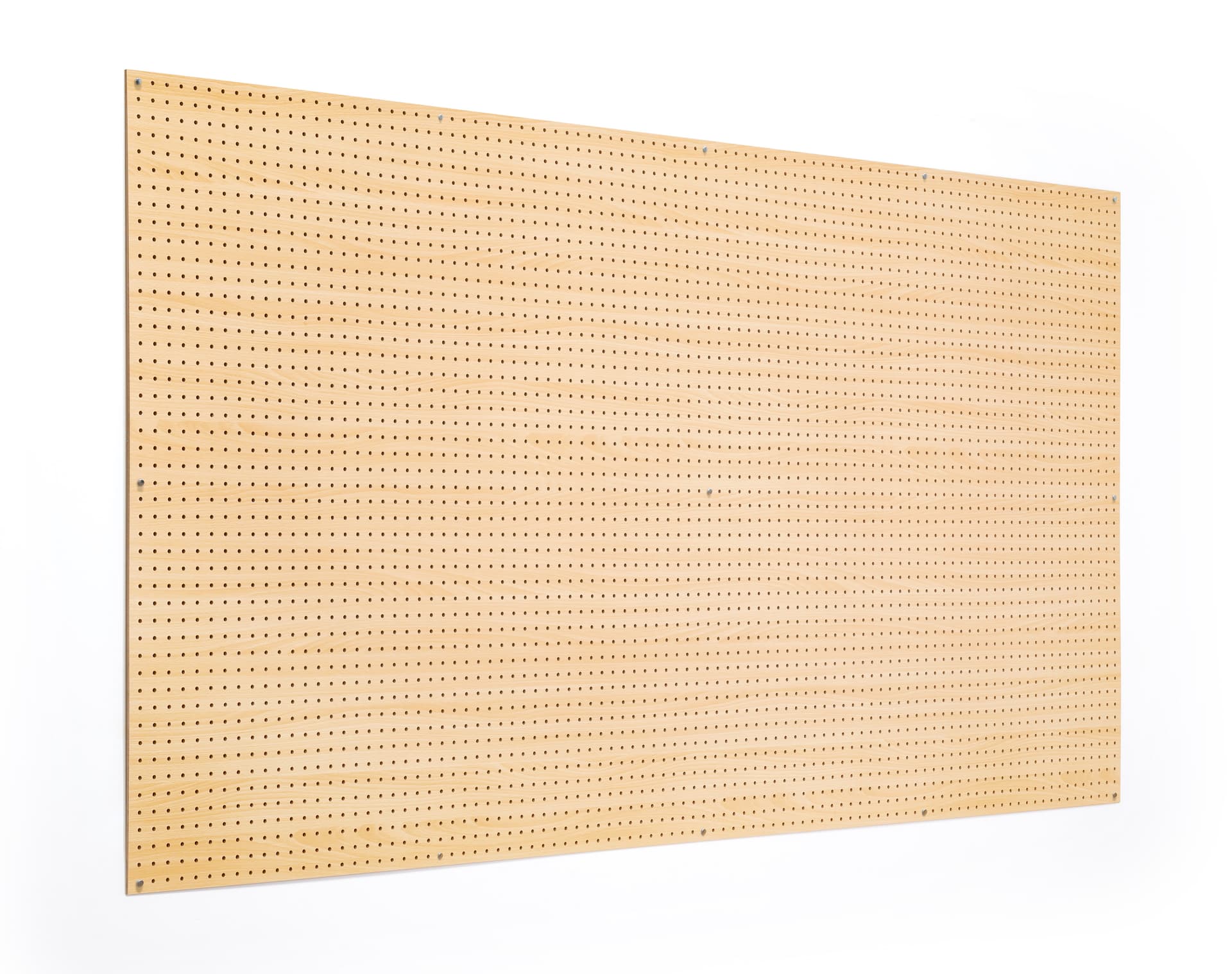 Hanging pegboard wall