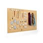 96  x 48, Pegboard Panel for Wall, Set of Two - Natural