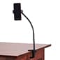 Desktop Universal Phone Stand w/ Gooseneck Arm, Rotating and Adjustable - Black