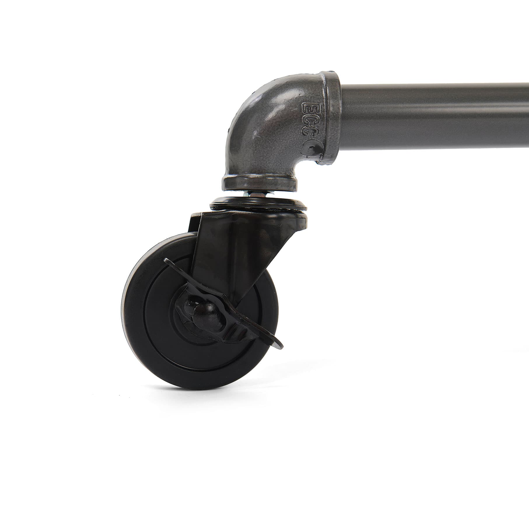 Retail Clothing Racks Locking Casters