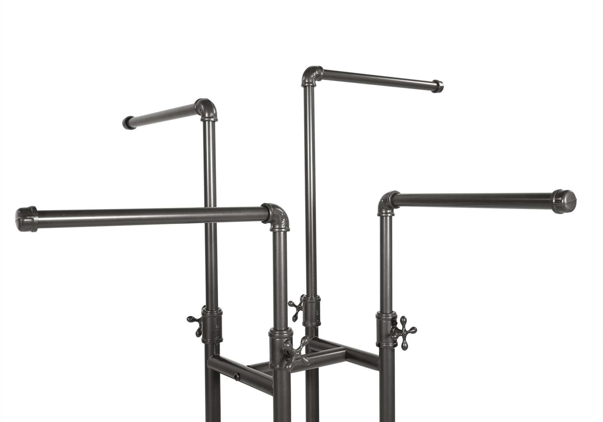 Retail Clothing Display Racks Adjustable Arms