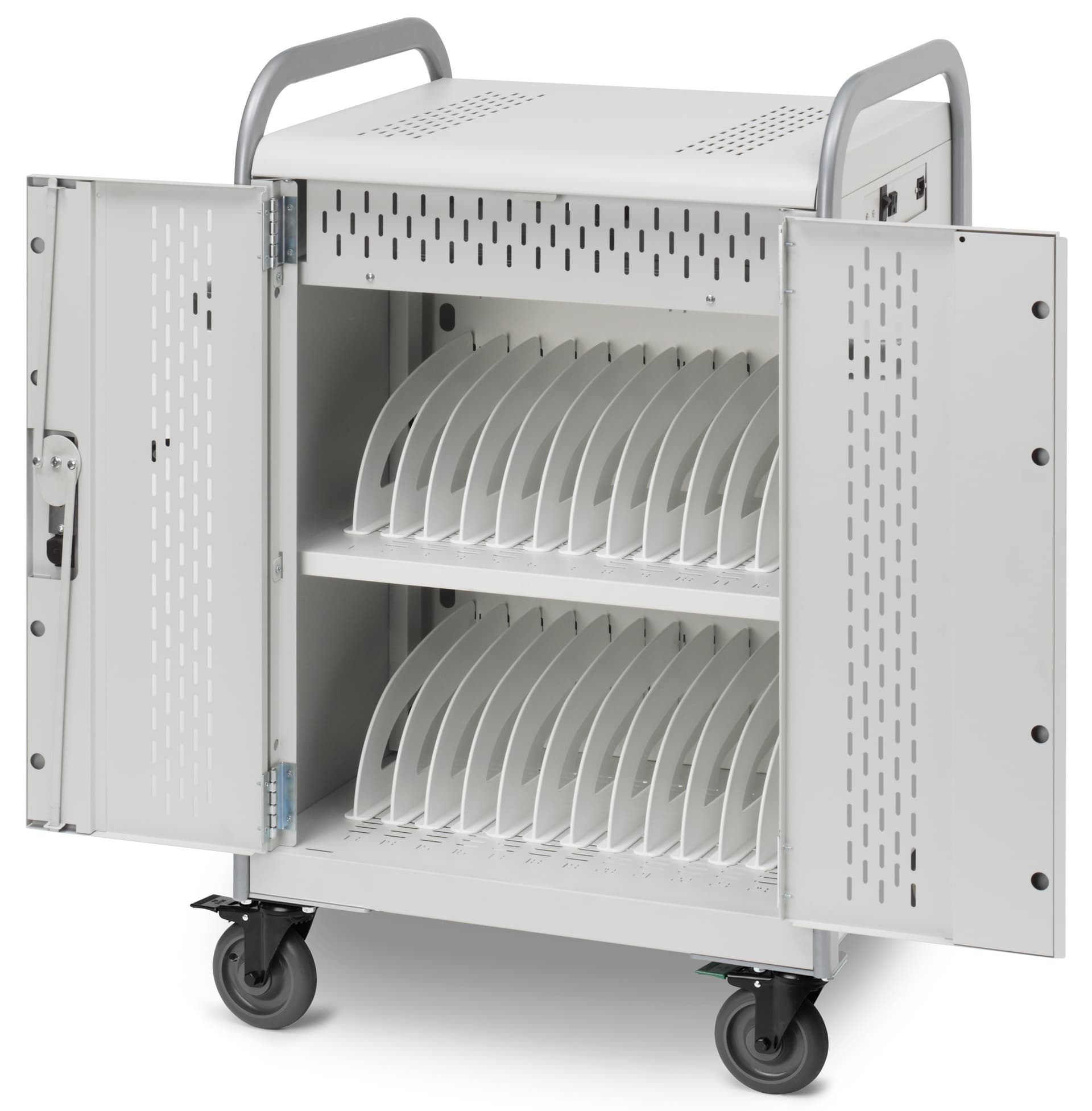 Laptop Charging Station w/ Wheels