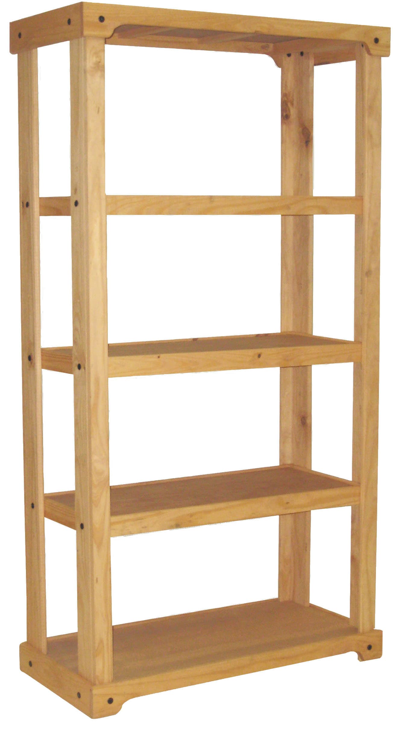 Wood Display Unit with Open Back
