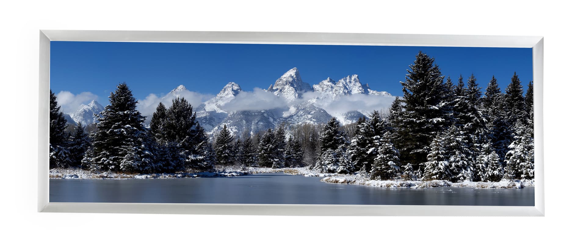 Silver Panoramic Picture Frame