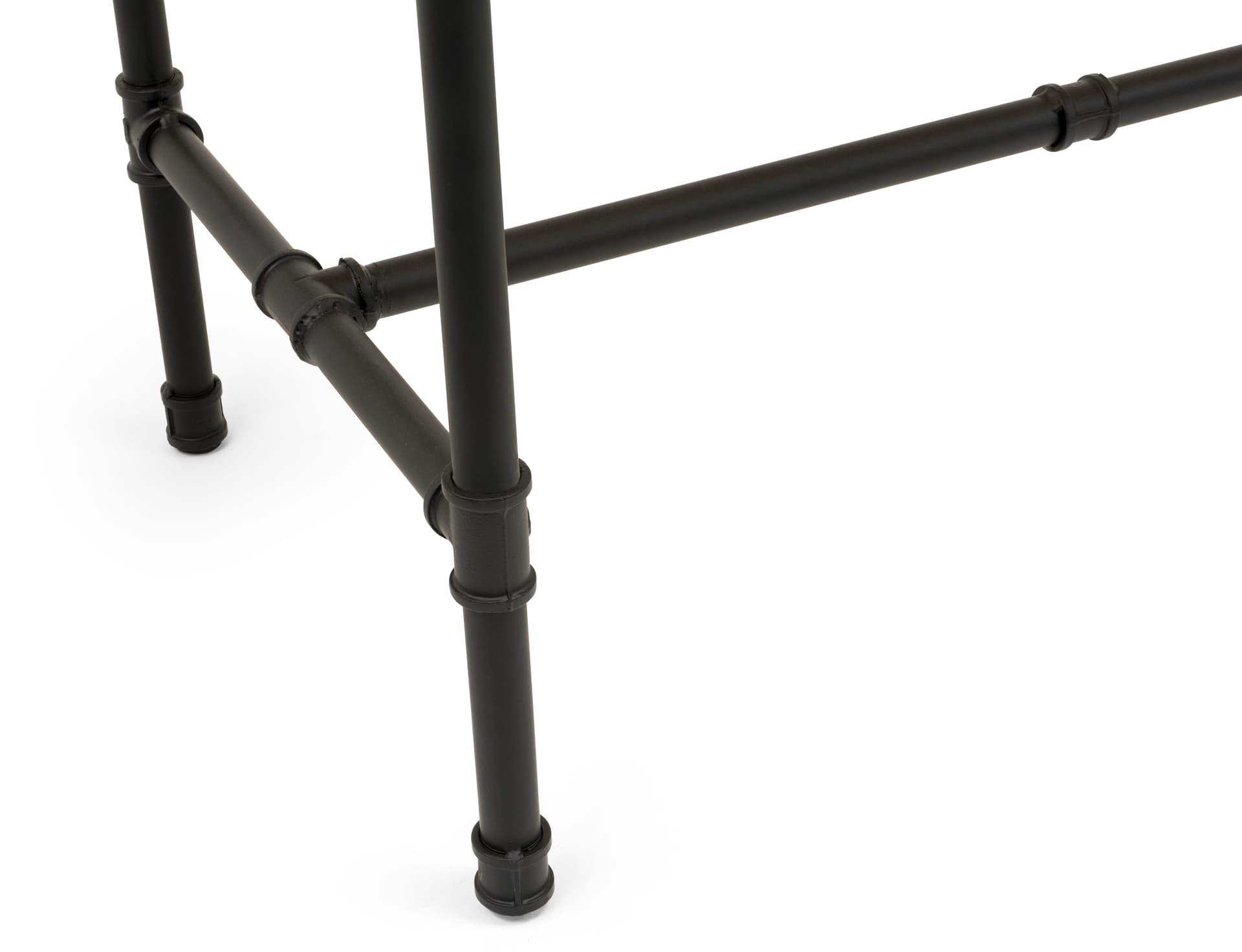 Set of Pipe Display Nesting Tables with Industrial Style Legs