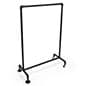 30" x 40" Swinger Board Sidewalk Sign Stand, Outdoor, Frame Only - Black