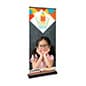 Premium Wide Base Retractable Banner Stand