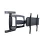 Outdoor TV Wall Mount for 32 to 80-Inch Monitors, Cable Management - Black