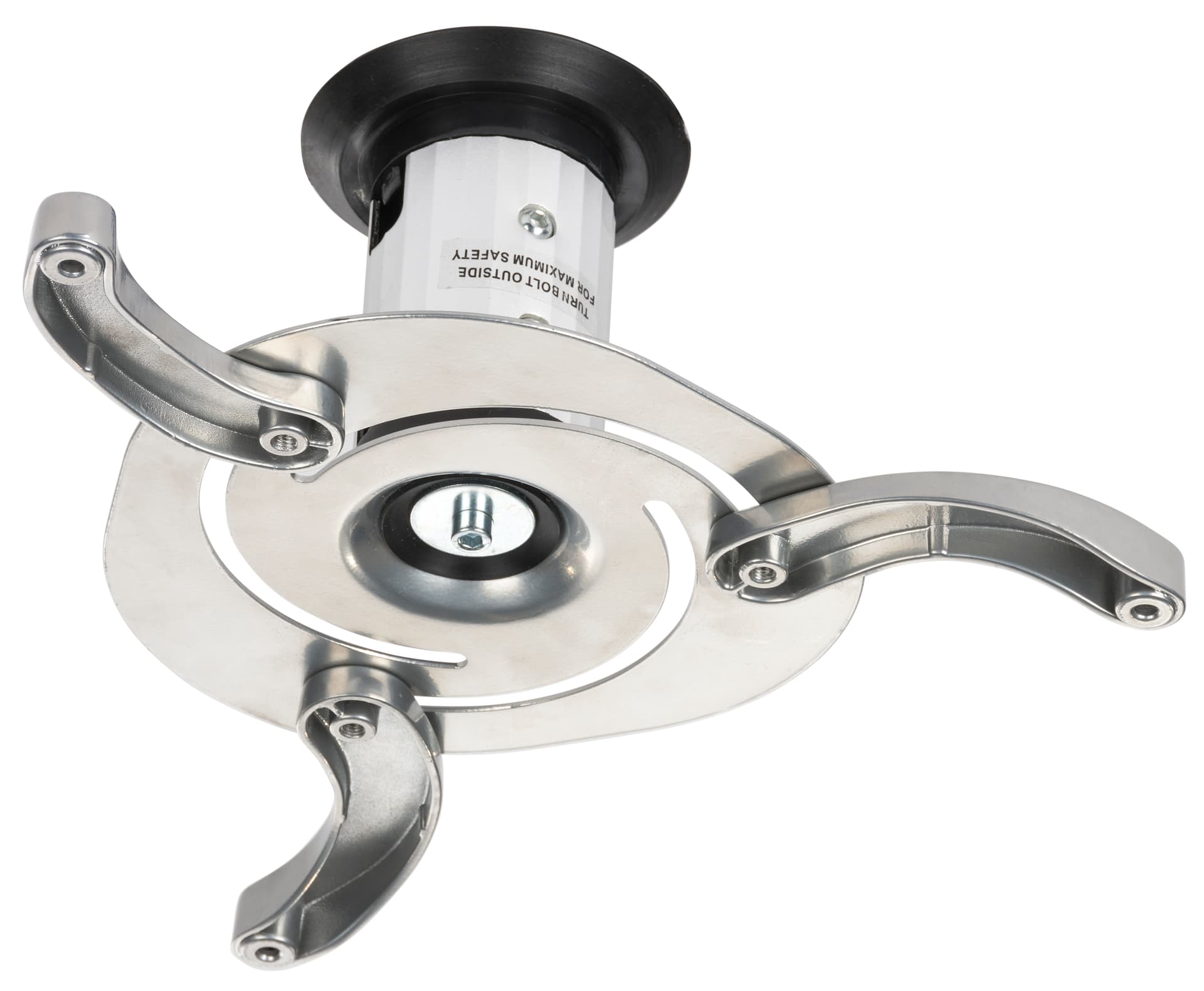 Universal Ceiling Projector Mount with Two Mounting Cylinders