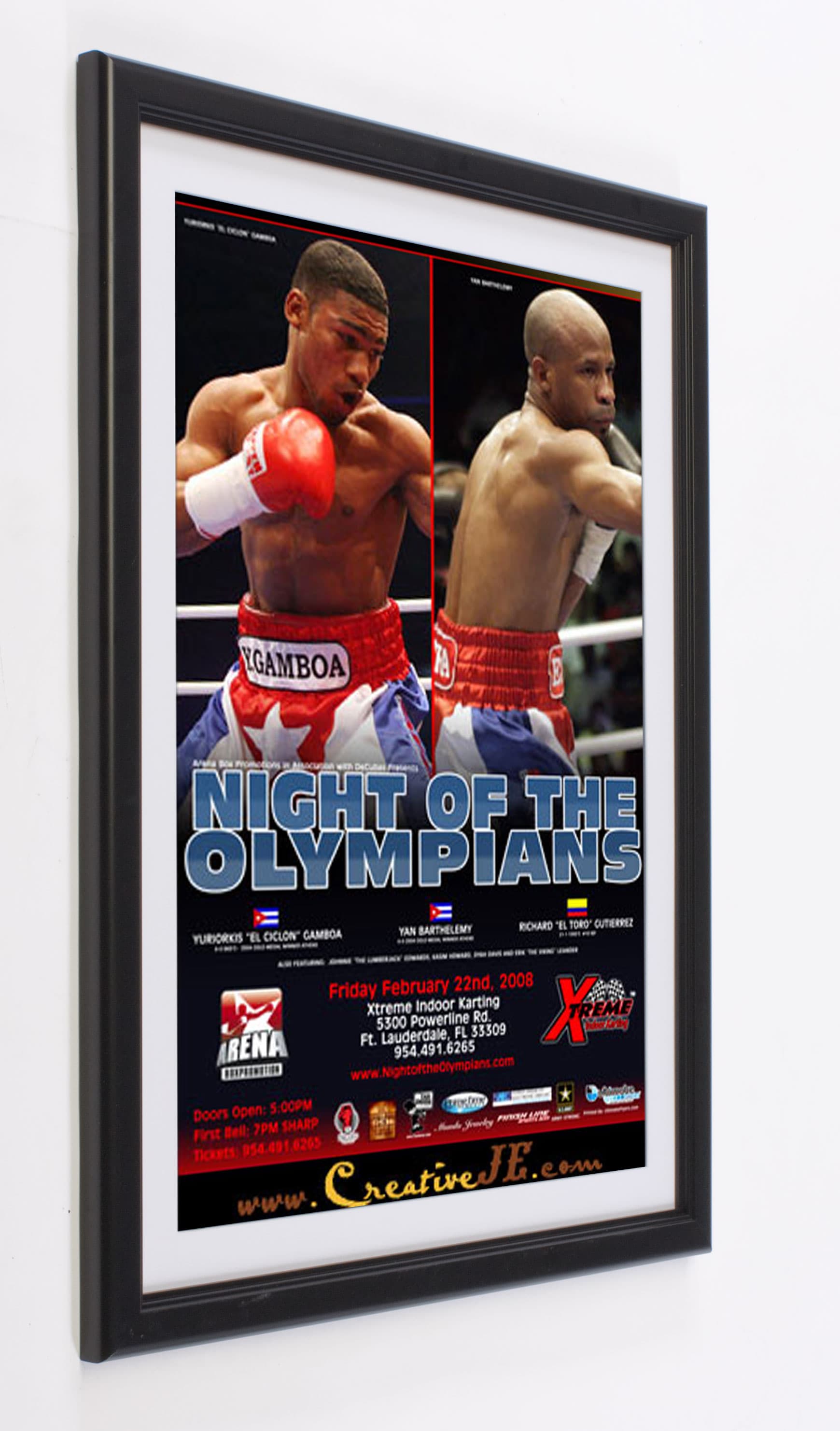 36 x 24 Poster Frame Mounts Vertically Or Horiztonally