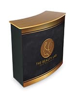 Wrap Around Graphic for CNTPUVL Promotional Pop-Up Counters - Ideal for Offices, Trade Shows & Retailers Wrap around graphic for CNTPUVL promotional pop-up counters with heavy duty construction